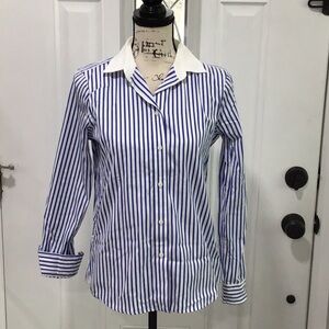 🆕RALPH LAUREN Stripes Button Down Long Sleeves Shirt
